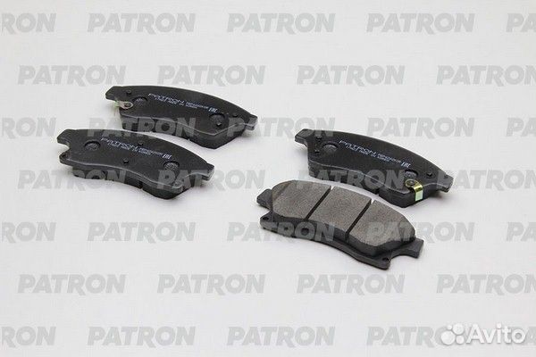 Patron PBP4262KOR Колодки тормозные chevrolet aveo