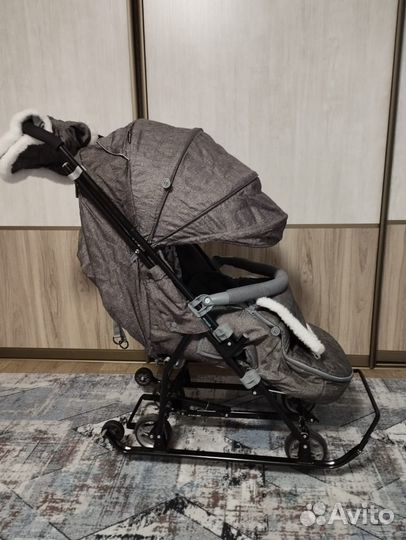 Санки коляска nika kids