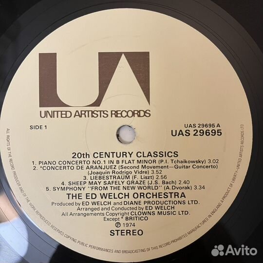 Ed Welch and His Orhestra Play