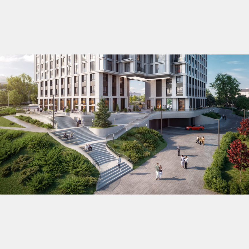 3-к. апартаменты, 72 м², 16/20 эт.