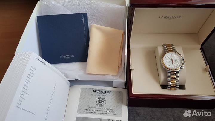 Longines conquest,хронограф