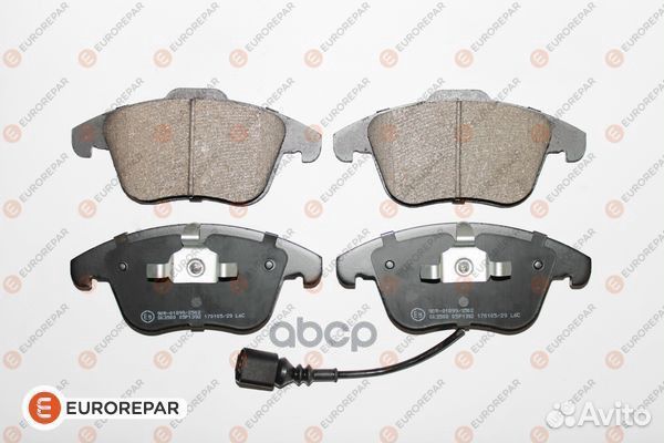 Колодки audi Q3 1.4 tfsi 11 VW tiguan