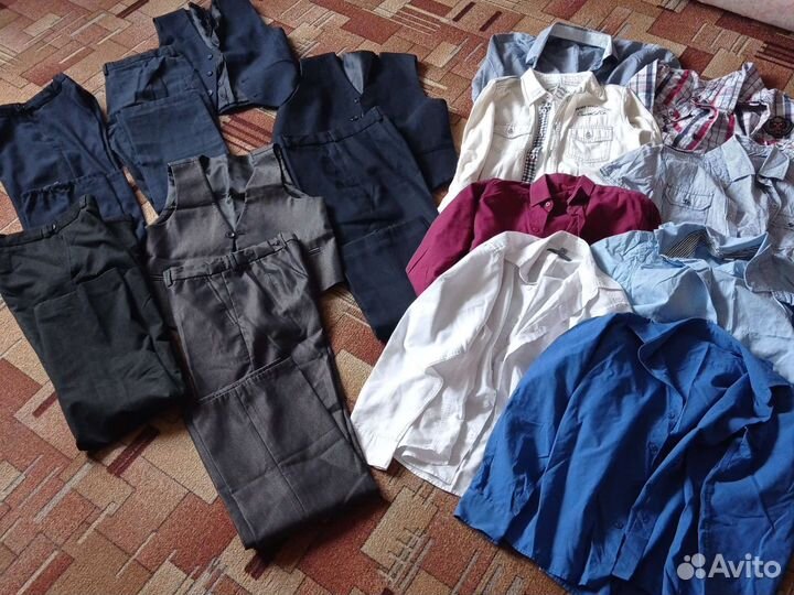 Школьные вещи на мальчика пакетом, рост 140-152