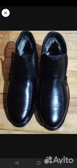 Мужские зимние кроссовки с мехом