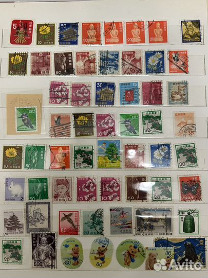 Марки Старые иностранные