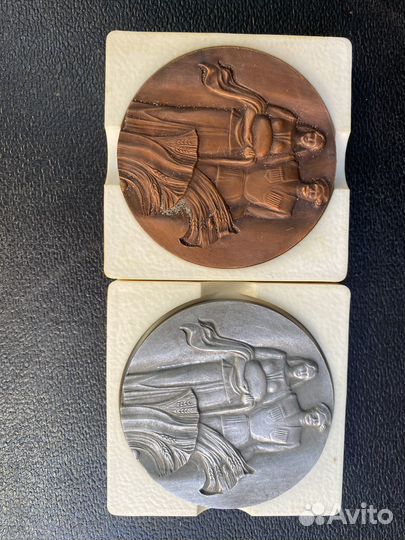 Медаль СССР медтехника 87