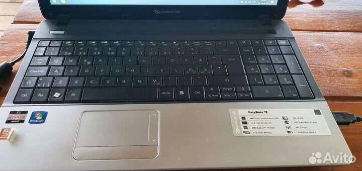 Ноутбук packard bell