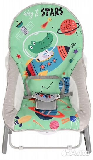 Шезлонг-качели детские