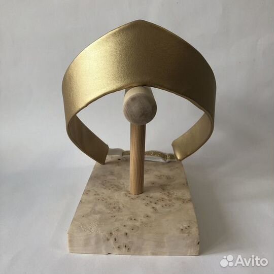 Кокошники из экокожи