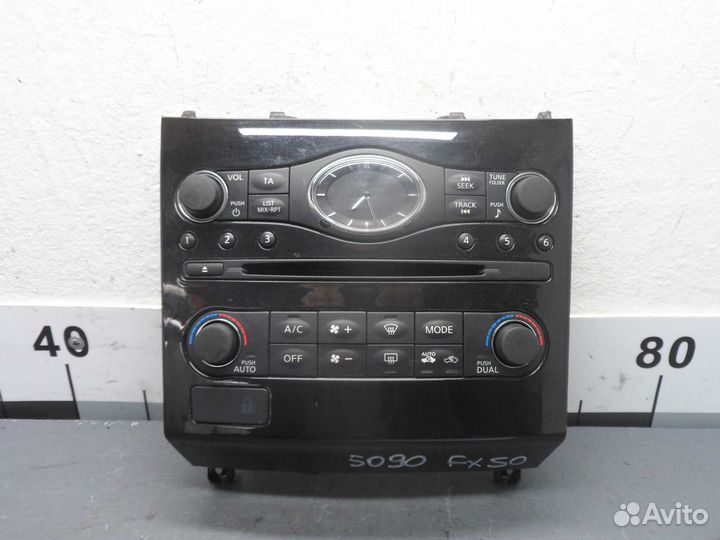 Панель управления магнитолой Infiniti FX 2 S51