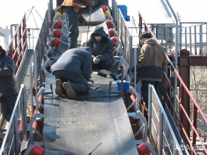 Склейка конвейерной (транспортерной) ленты