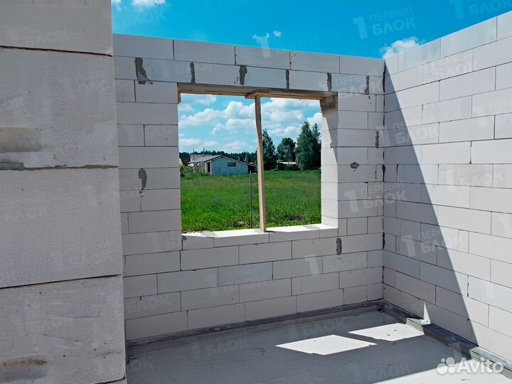 Газоблок с доставкой плотностью D500