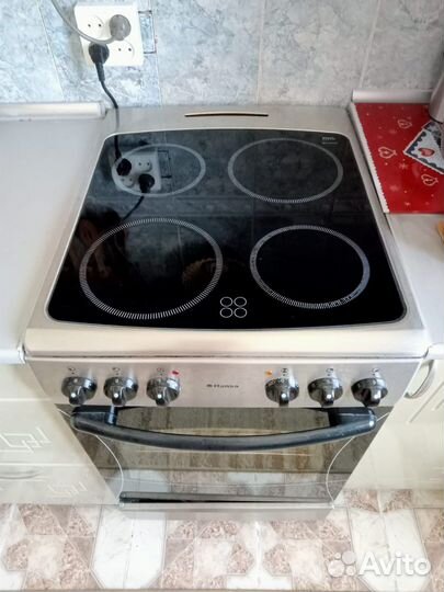 Плита электрическая стеклокерамика hansa