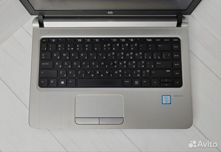 Мощный Ноутбук Hp Core i3-6100U 2.3Ghz Ssd