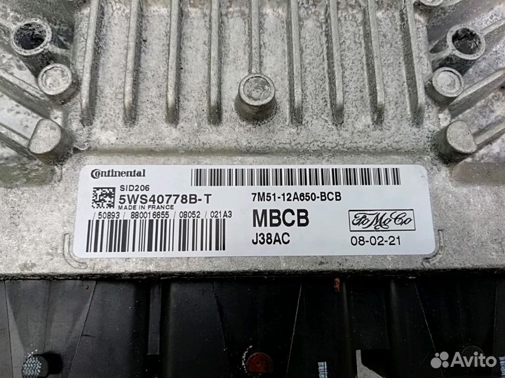 Модуль PCM SID-206 Форд Фокус 2 (1704092) дизель