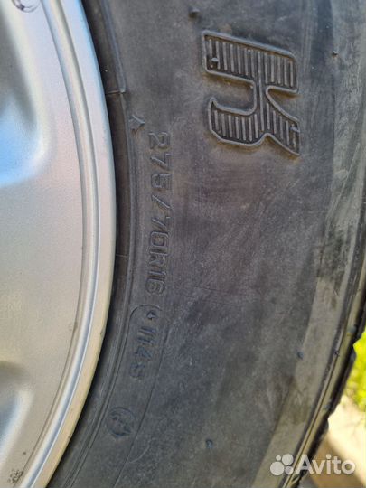 Запаска r16 на Toyota Land Cruiser 100