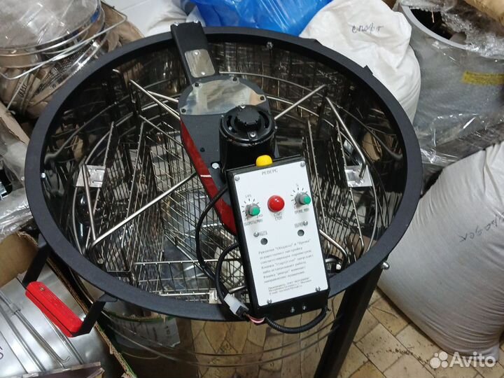 Медогонка 2-х рамочная оцинкованная необоротная