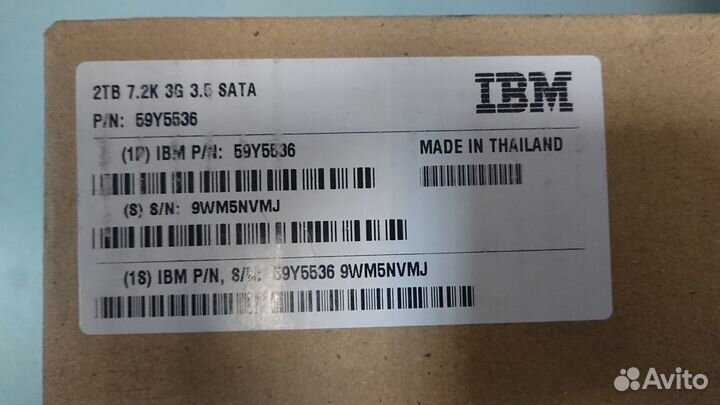 59Y5536 Жесткий диск IBM 2-TB Hot Swap 7.2K SATA