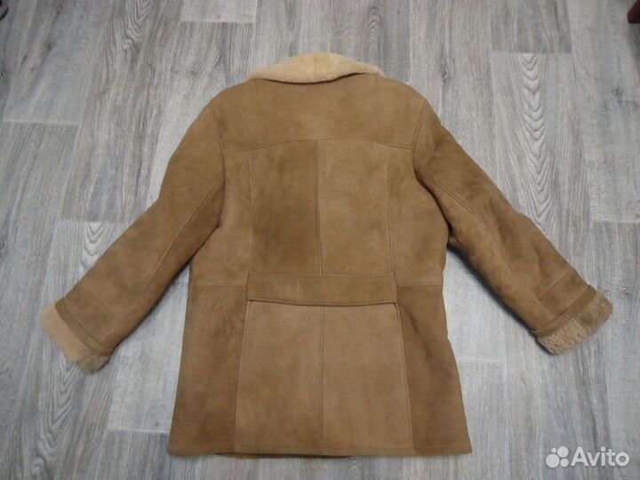 Дубленка мужская р.50 натур мех нат кожа