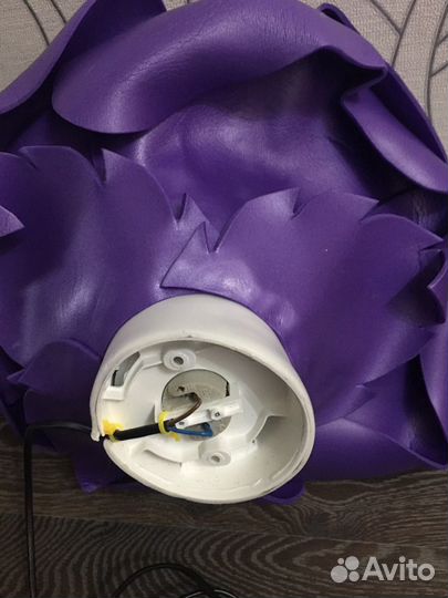 Светильник роза из изолона новый