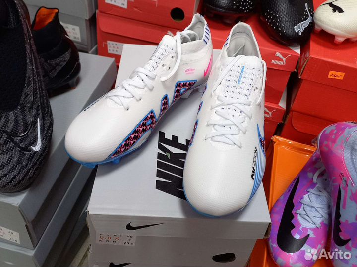 Футбольные бутсы nike air zoom mercurial vapor
