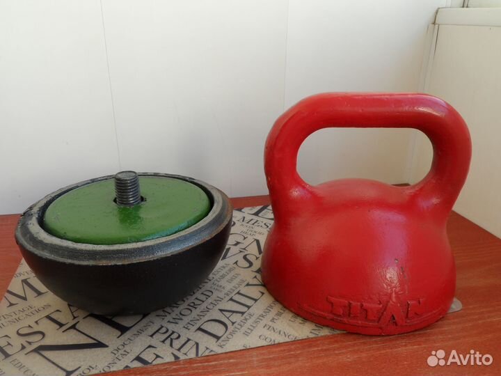 Гиря разборная 16 24 32 Titan