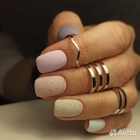 Маникюр + выравнивание + покрытие