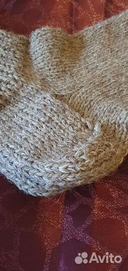 Носки мужские шерстяные с усиленной пяткой