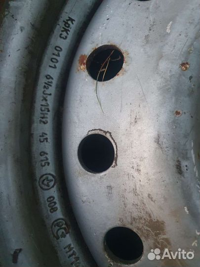 Колёсный диск.6 1/2j15Н2