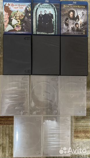 Обложки blu-ray и DVD