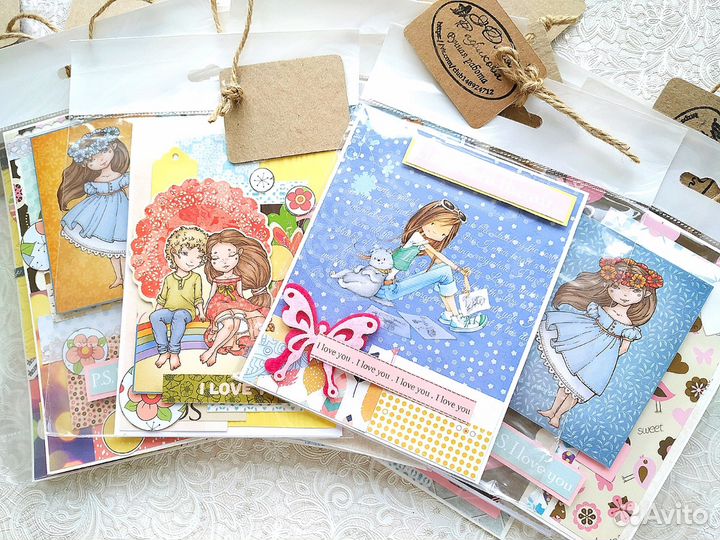 Открытки ручной работы на тему любви