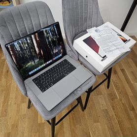 MacBook Pro 16 m1 pro, гарантия, идеал, 70 циклов