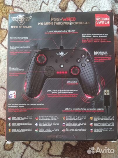 Nintendo switch геймпад