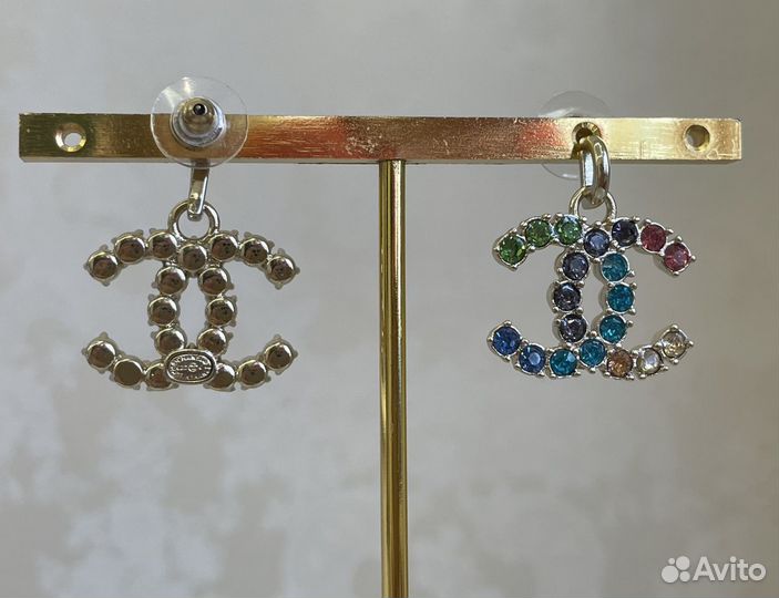 Серьги Chanel