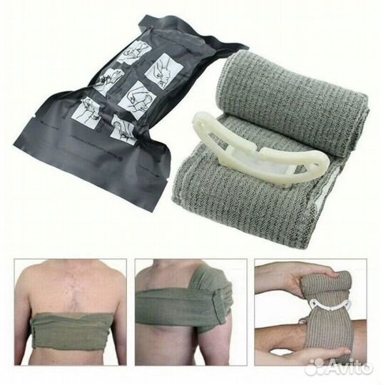 Гемостатический Z бинт, Израильский ипп, аптечки