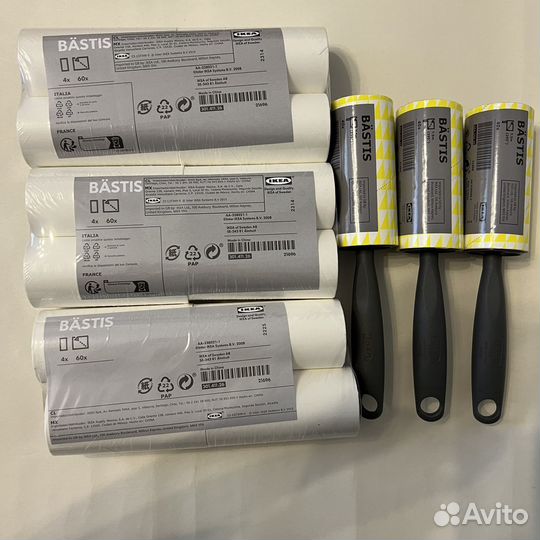 Сменные ролики IKEA, ролик с ручкой для очистки