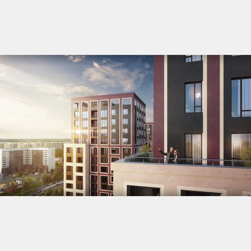 2-к. квартира, 59,9 м², 11/23 эт.