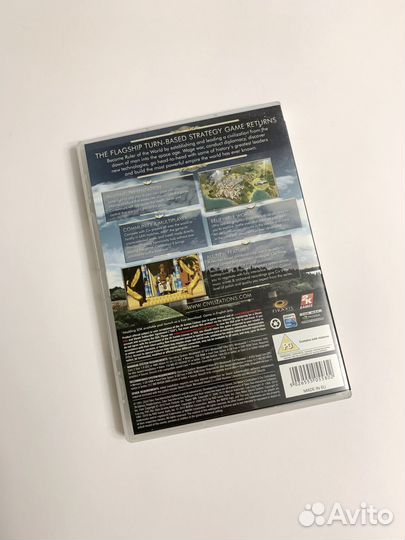 Civilization V 5 DVD-box зарубежная лицензия