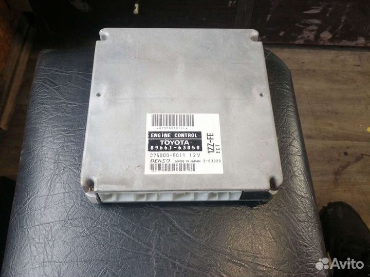 Блок управления двигателем тойота 1zz 1.8