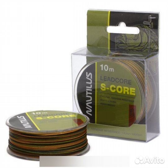 Лидкор Nautilus S-Core Army Brick 35lb 10м