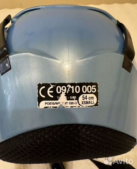 Горнолыжный шлем xs, р. 54