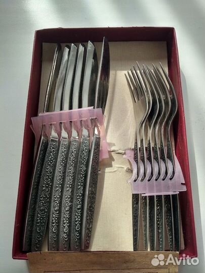 Набор столовый 12 предметный СССР