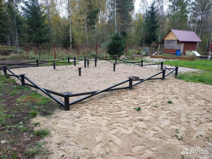 Винтовые сваи под ключ установка / монтаж