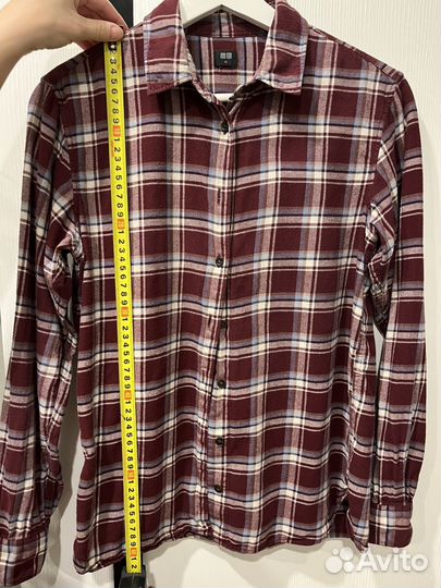 Рубашка фланелевая uniqlo