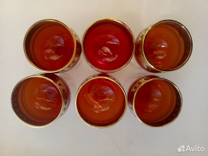 Рюмки Богемия СССР