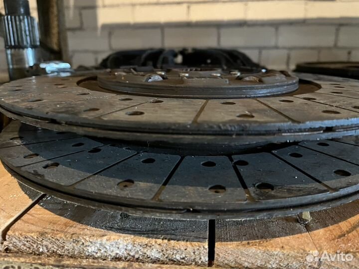 Сцепление scania двухдисковое