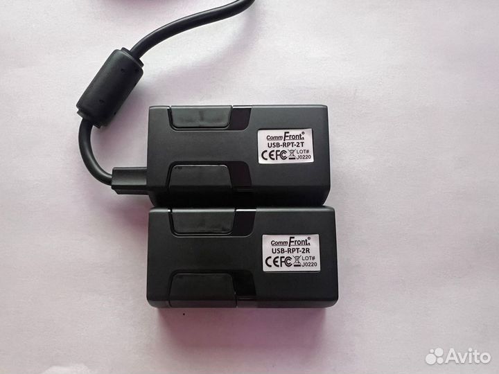 Удлинитель USB промышленный USB-RPT-2