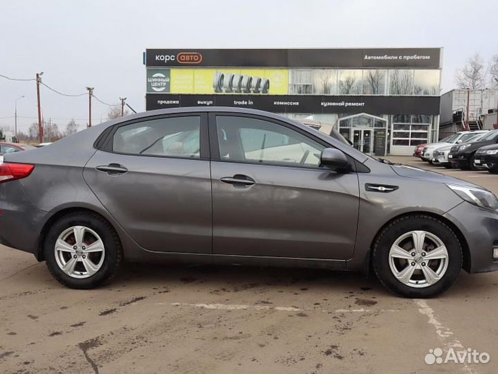 Kia Rio 1.6 AT, 2016, 103 352 км