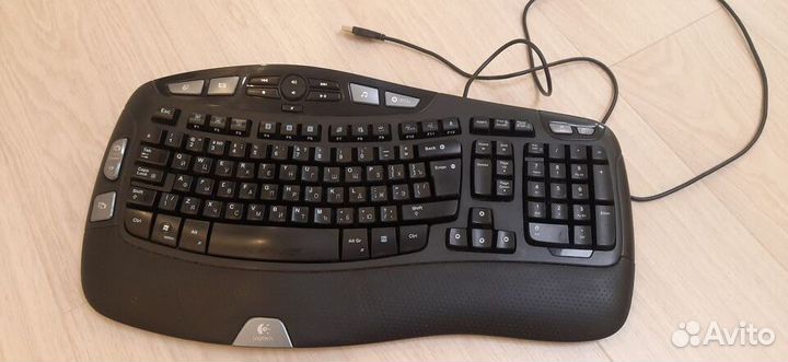 Клавиатура проводная Logitech Wave