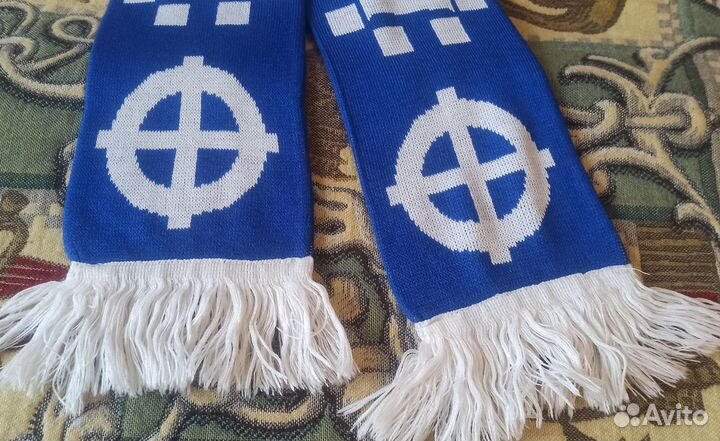 Футбольный шарф фк Динамо Москва 8 шашек